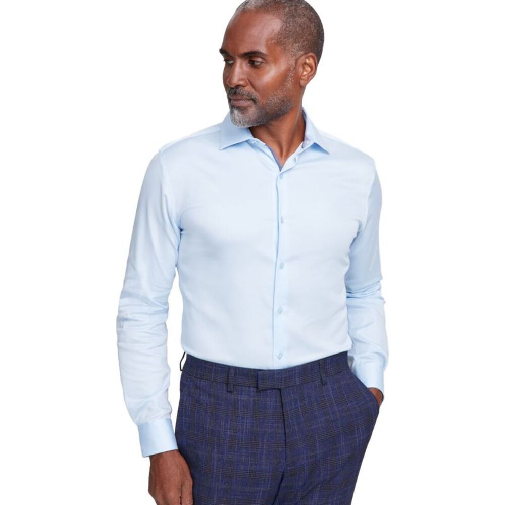 bar III Mens Spread Collar Button Up Shirt, NWT